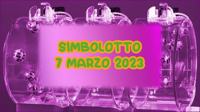 Simbolotto 7 Marzo