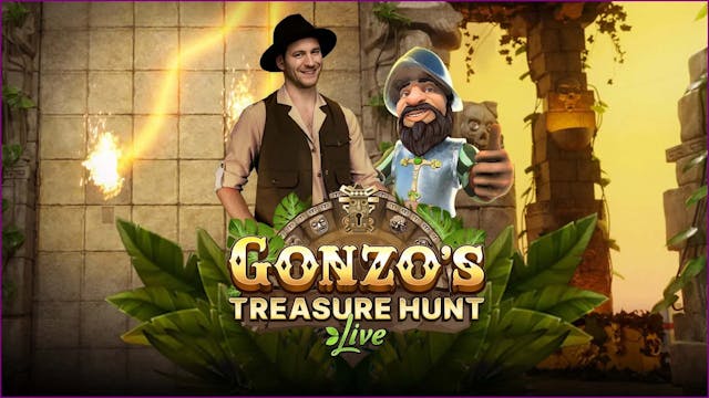 Gonzo's Treasure Hunt Dal vivo
